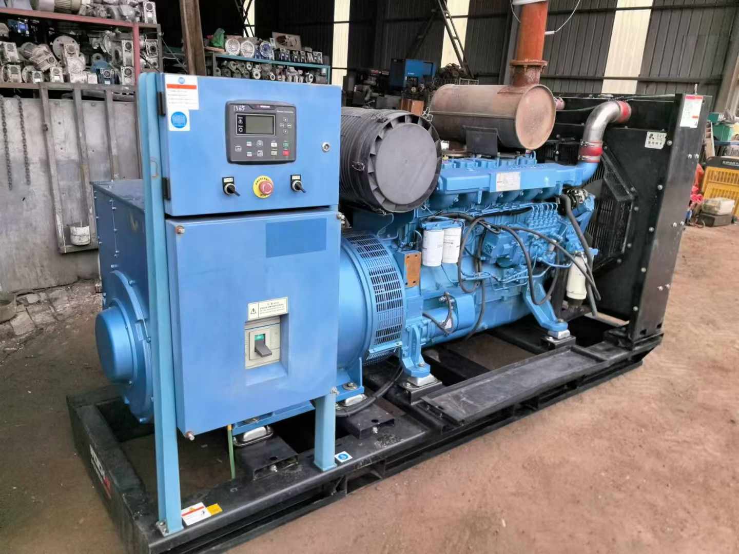 日照500kW 柴油发电机组可带动设备功率的计算公式是什么？