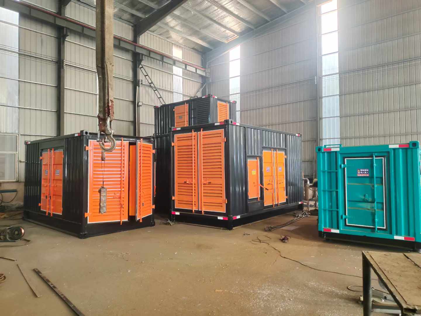 日照500kw柴油发电机组可以带动多少功率设备？